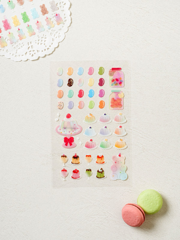 Planche de Stickers Jelly Bear