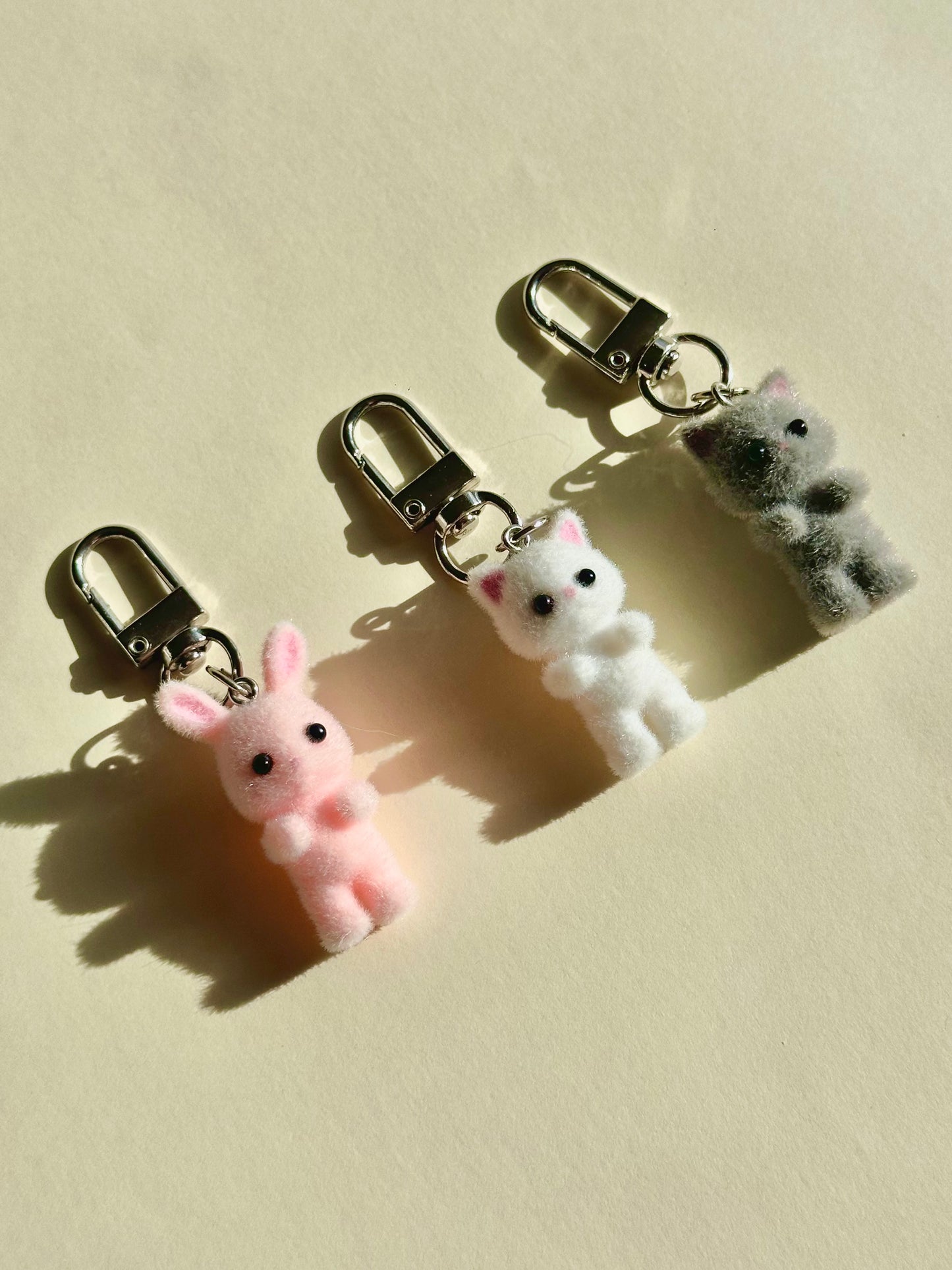 Porte-clés Pet Friends Chat et Lapin