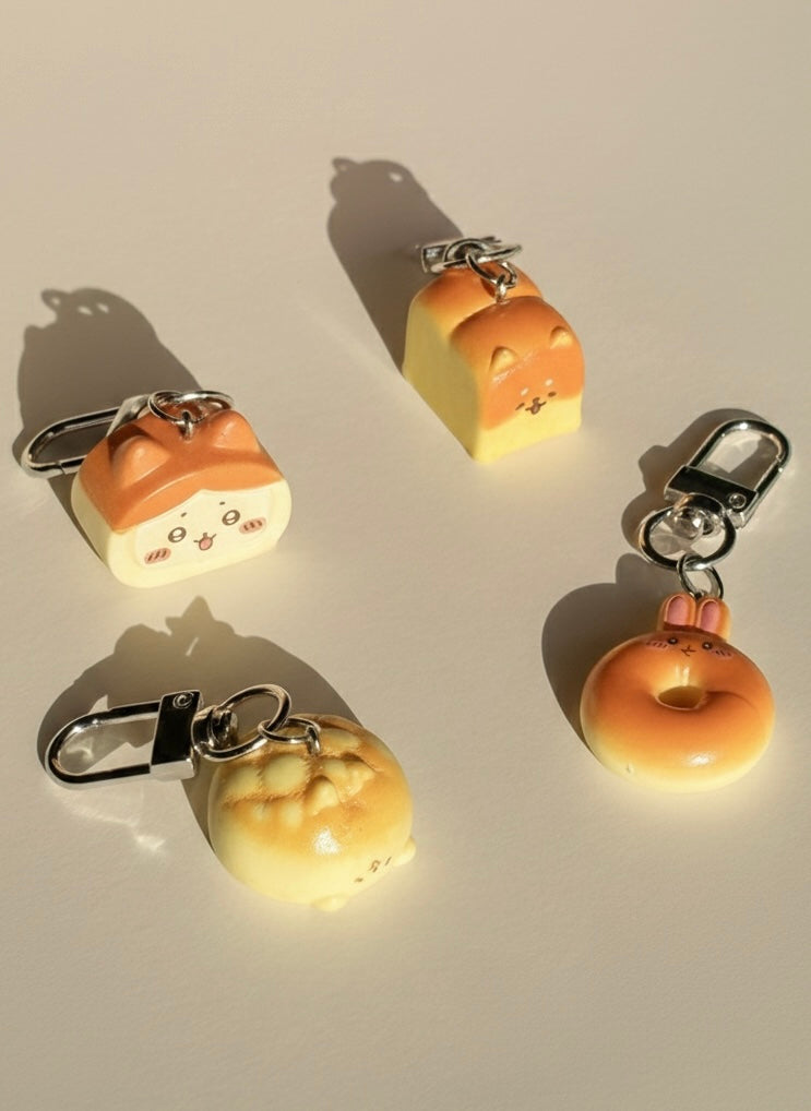 Porte-clés Bread Friends