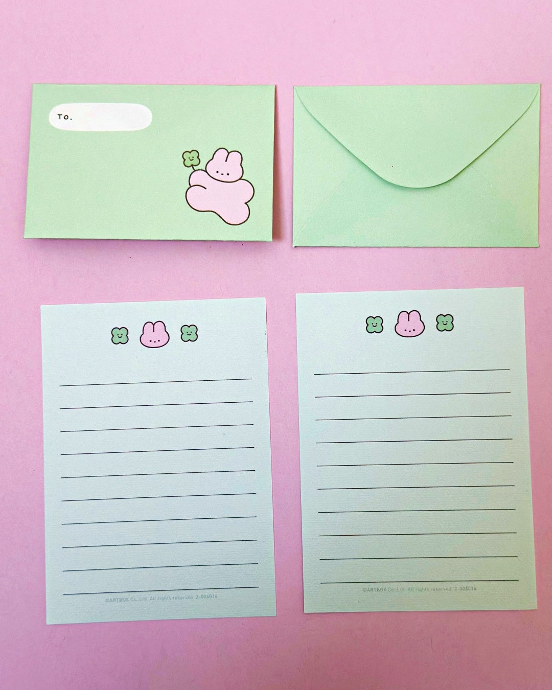 Set de correspondance Mini Letter