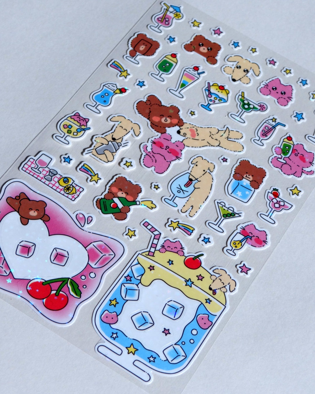Planche de Stickers Sparkling Fairy - Summer Drinks