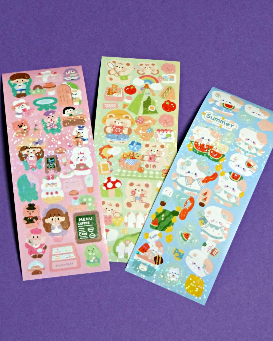 Stickers Hologram Hoki Poki Waterproof