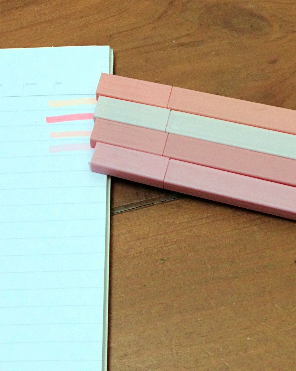 Pack de Surligneurs Pastel Nuances Roses