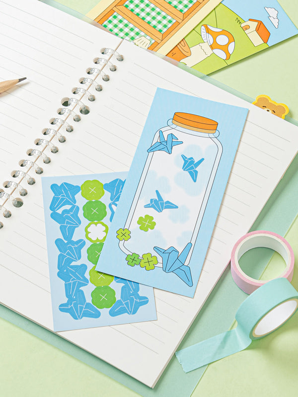Set de Marque-page & Stickers