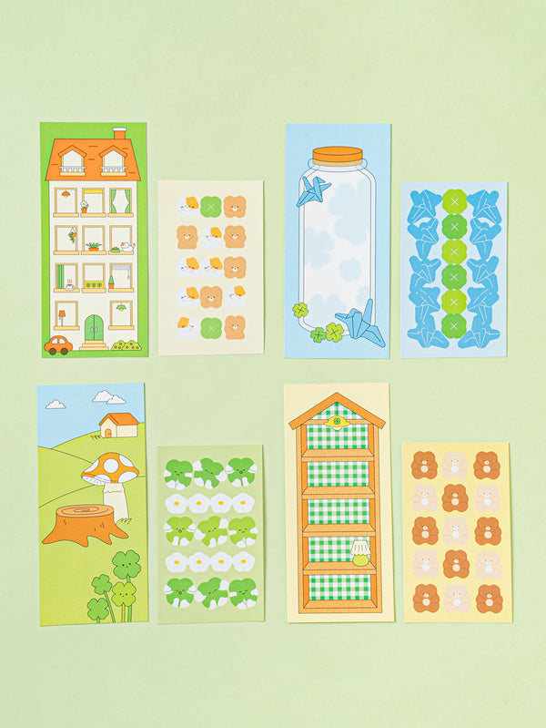 Set de Marque-page & Stickers