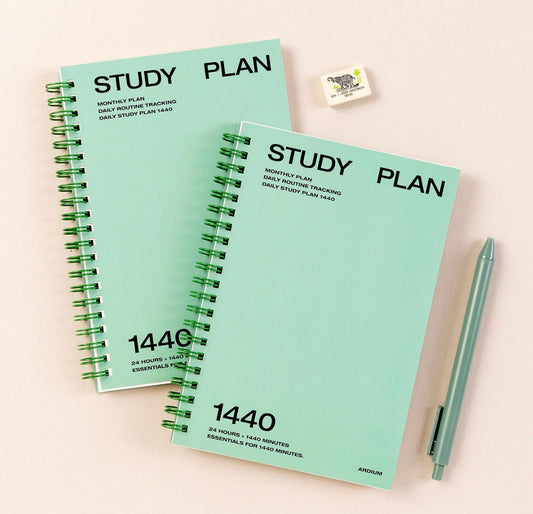 Study Planner 1440 – 3 mois, non daté