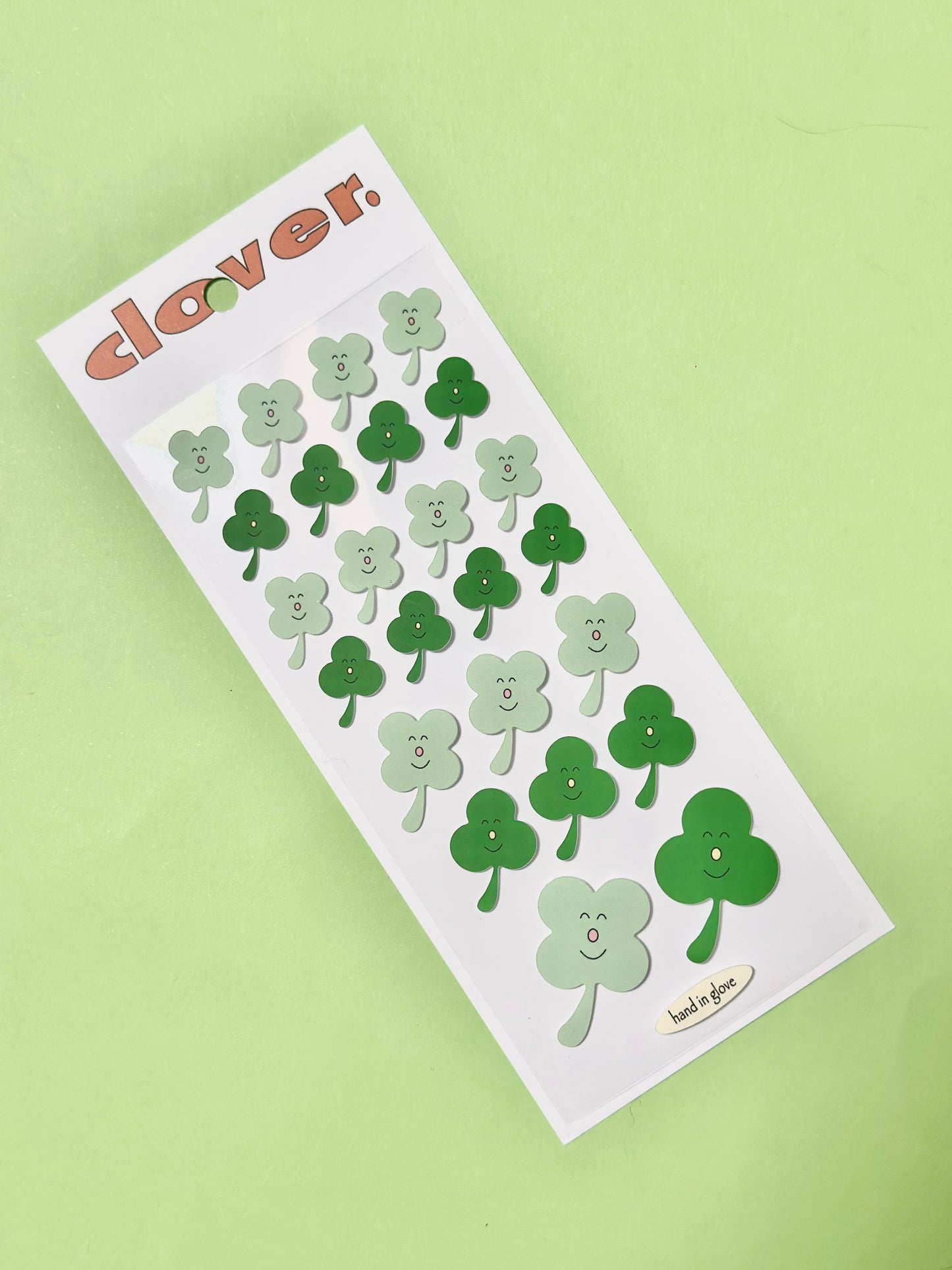 Planche de stickers Clover