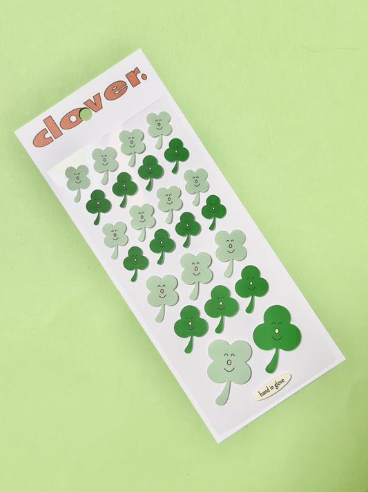 Planche de stickers Clover
