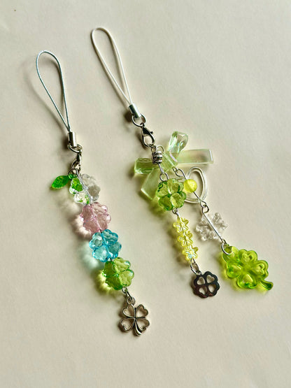 Charm de sac Trèfles porte-bonheur