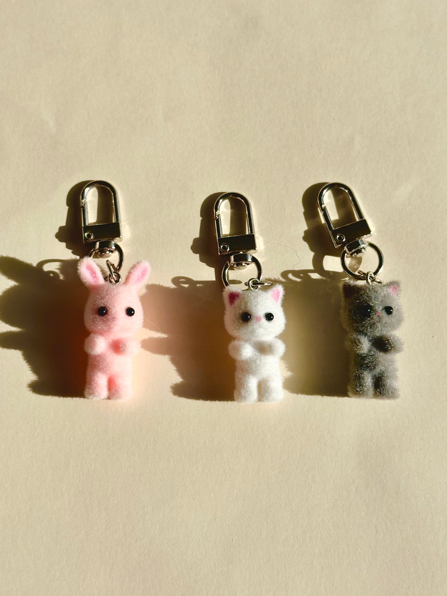 Porte-clés Pet Friends Chat et Lapin