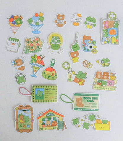 Boite en métal & stickers Lucky Day