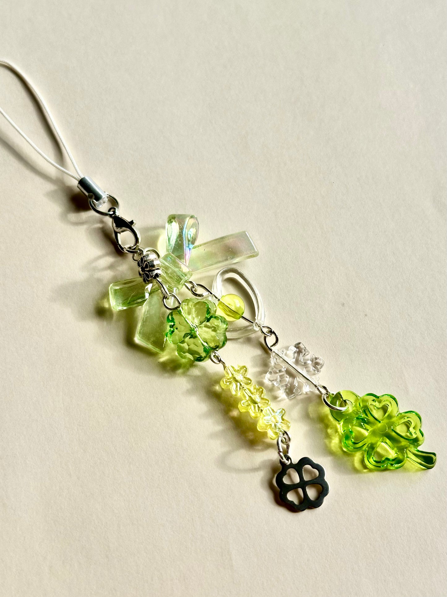 Charm de sac Trèfles porte-bonheur