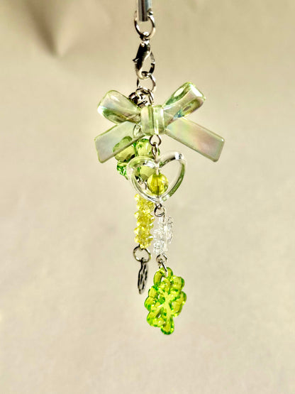 Charm de sac Trèfles porte-bonheur