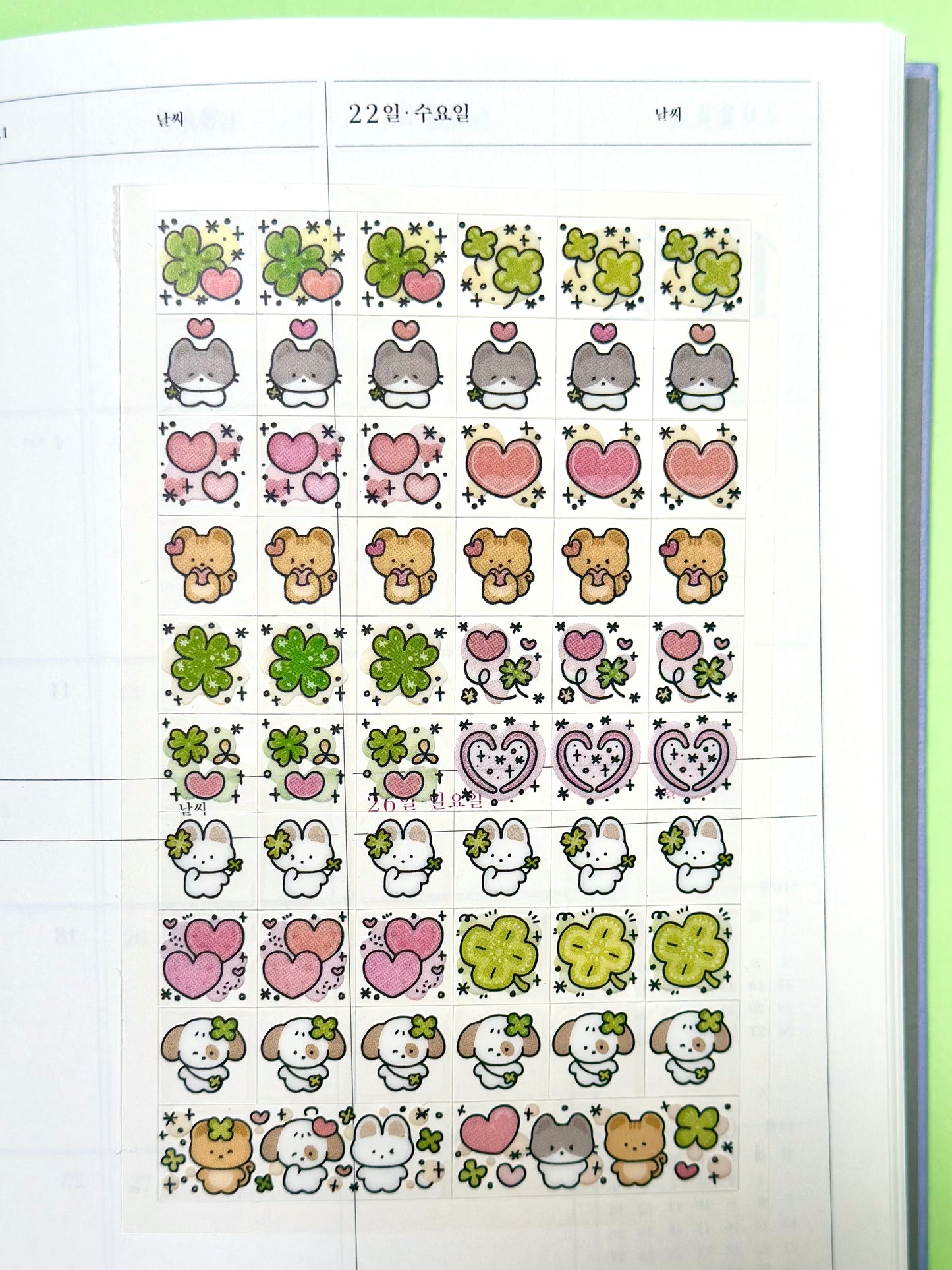 Planche de stickers Nemo's Lucky Day
