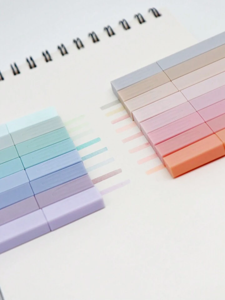 Pack de Surligneurs Pastel Nuances Beiges