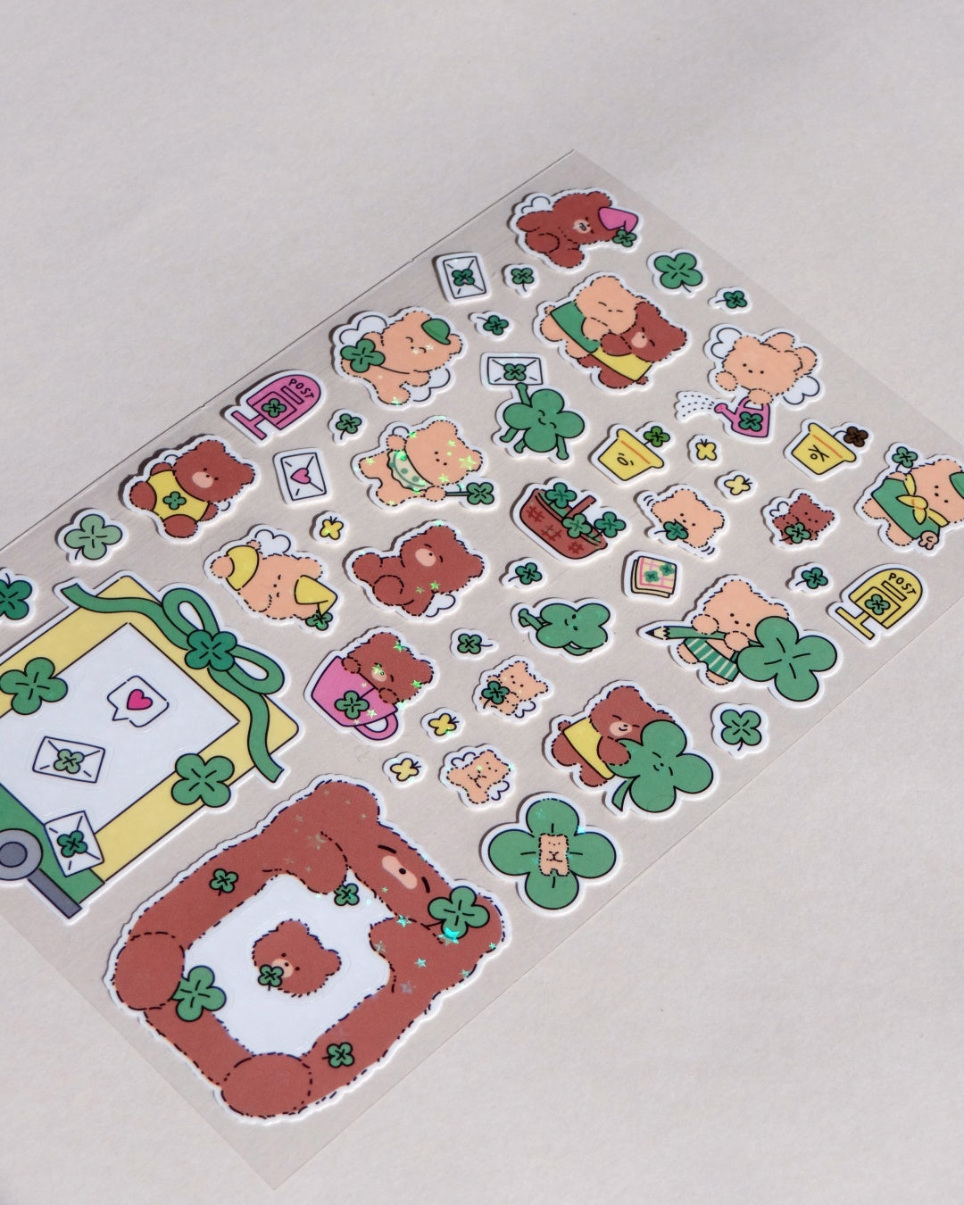 Planche de Stickers Sparkling Fairy - Lucky Bear