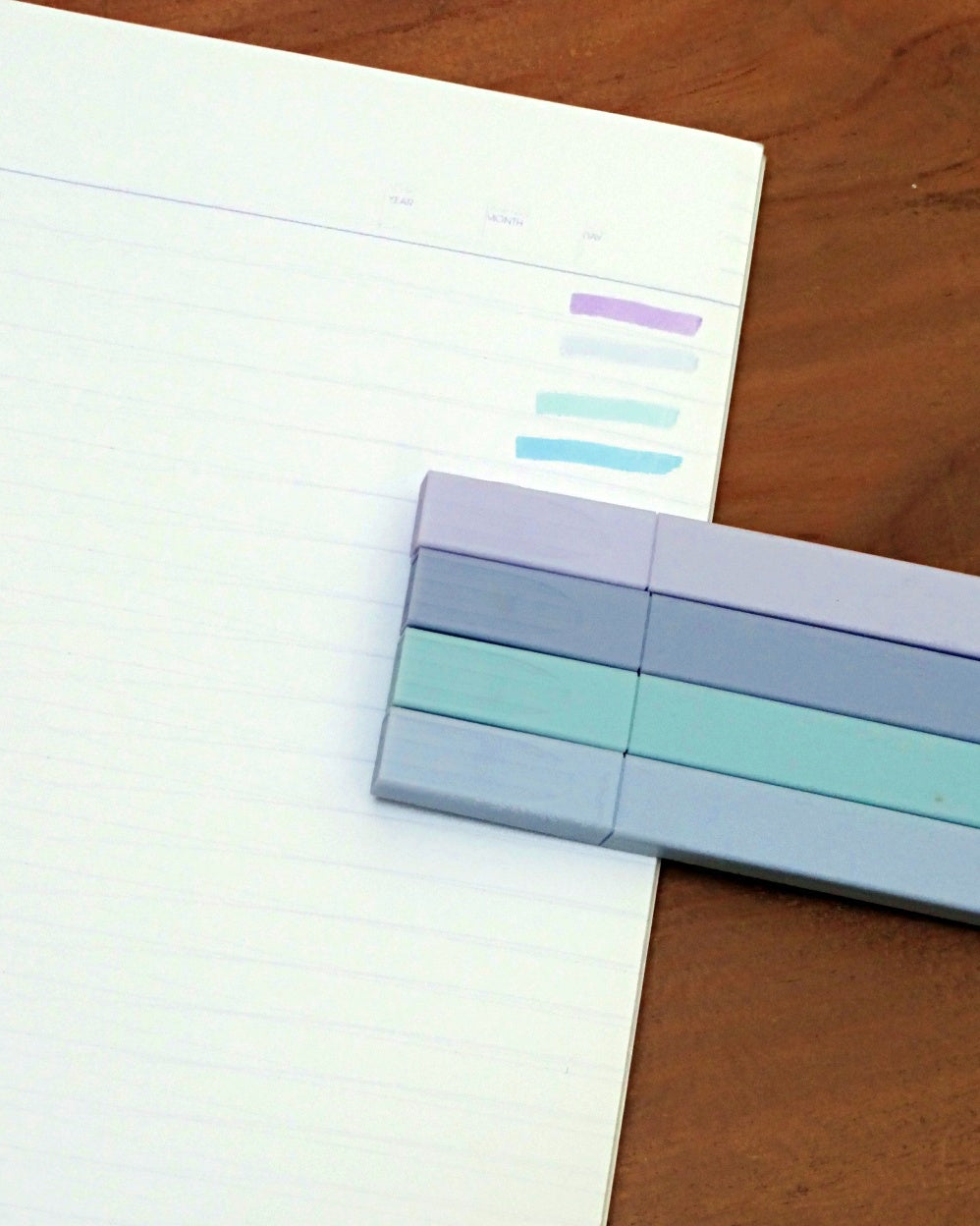 Pack de Surligneurs Pastel Nuances Bleues